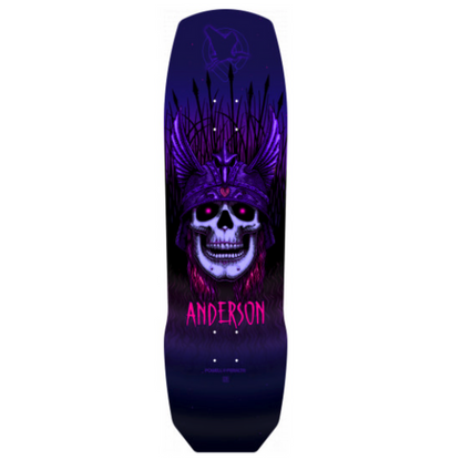 POWELL PERALTA DECK ANDERSON HERON SKULL 8.45"