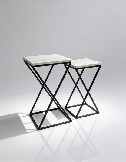 PrismFold Side Table Set