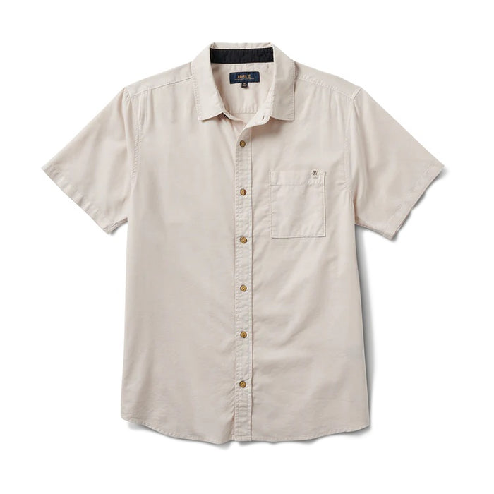 ROARK MADE TO FADE WOVEN SHORT SLEEVE MENS BUTTON DOWN