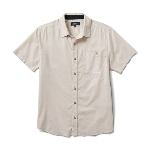 ROARK MADE TO FADE WOVEN SHORT SLEEVE MENS BUTTON DOWN