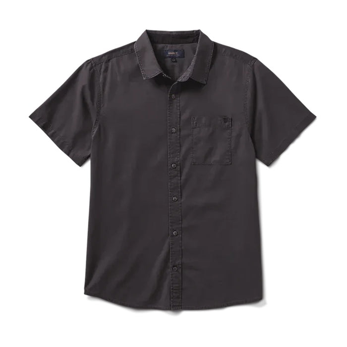 ROARK MADE TO FADE WOVEN SHORT SLEEVE MENS BUTTON DOWN