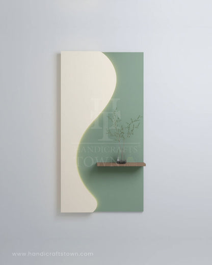 Sage Wave Wall Art
