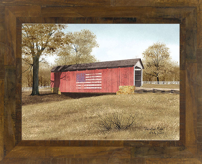 Sassafras Ridge by artist Billy Jacobs BJ446 - Summer Snow Art