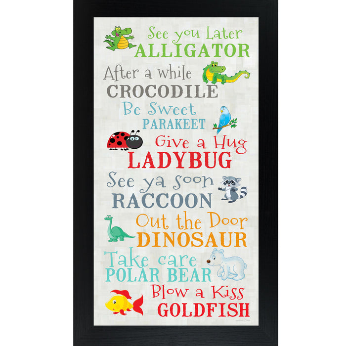 8x14 in 1" Frame (Truncated Version) / Black
