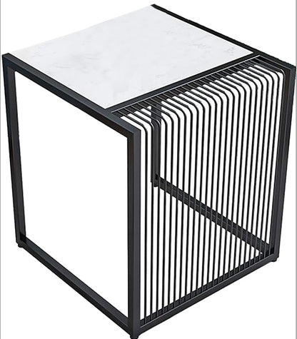 Sleek Marble Side Table