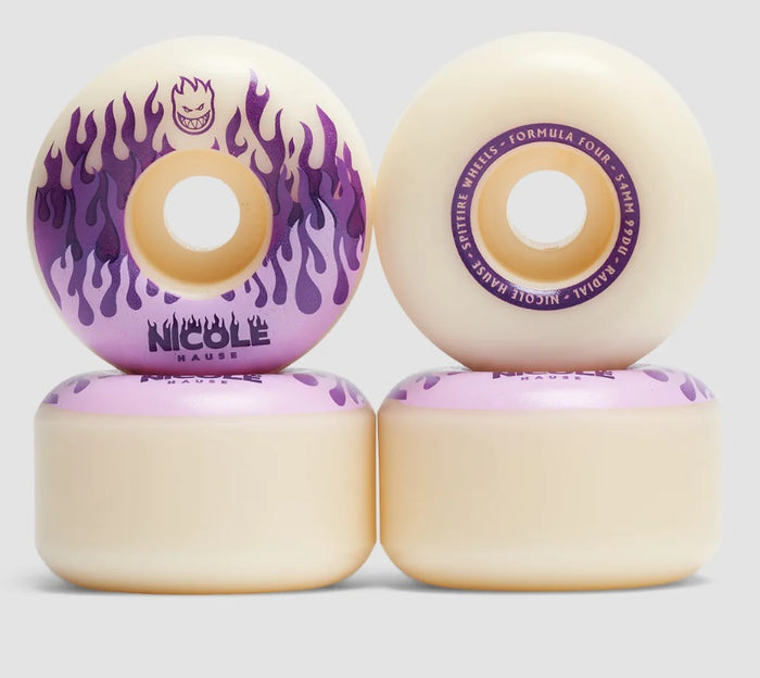 SPITFIRE FORMULA FOUR NICOLE KITTED RADIAL SKATEBOARD WHEEL