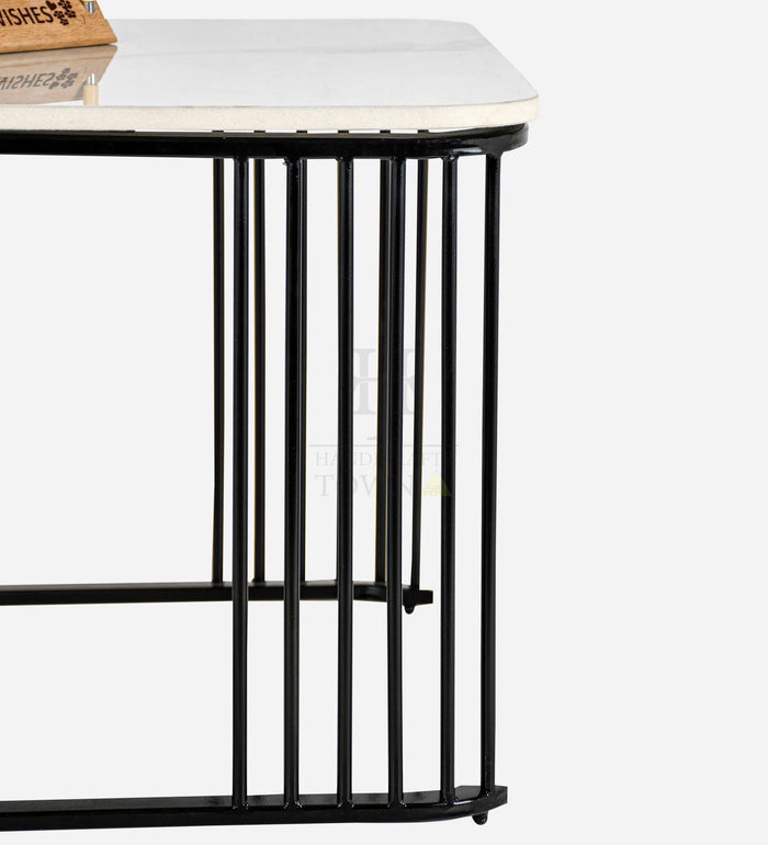 Square Frame Nesting Tables Black