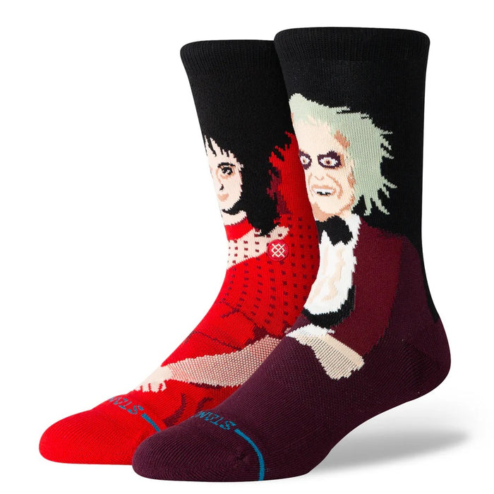 STANCE BETTLEJUICE DEARLY BELOVED CREW SOCKS