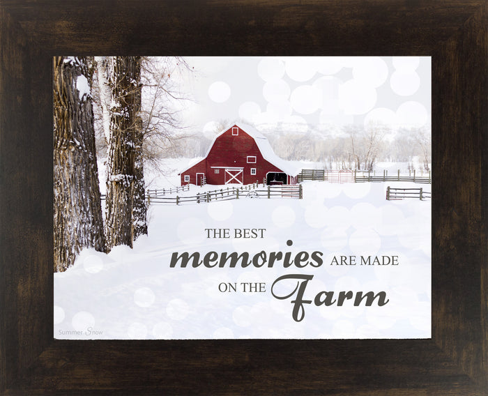 The Best Memories are Made on the Farm SSA124 - Summer Snow Art