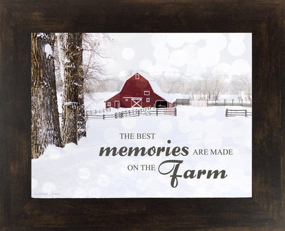 The Best Memories are Made on the Farm SSA124 - Summer Snow Art