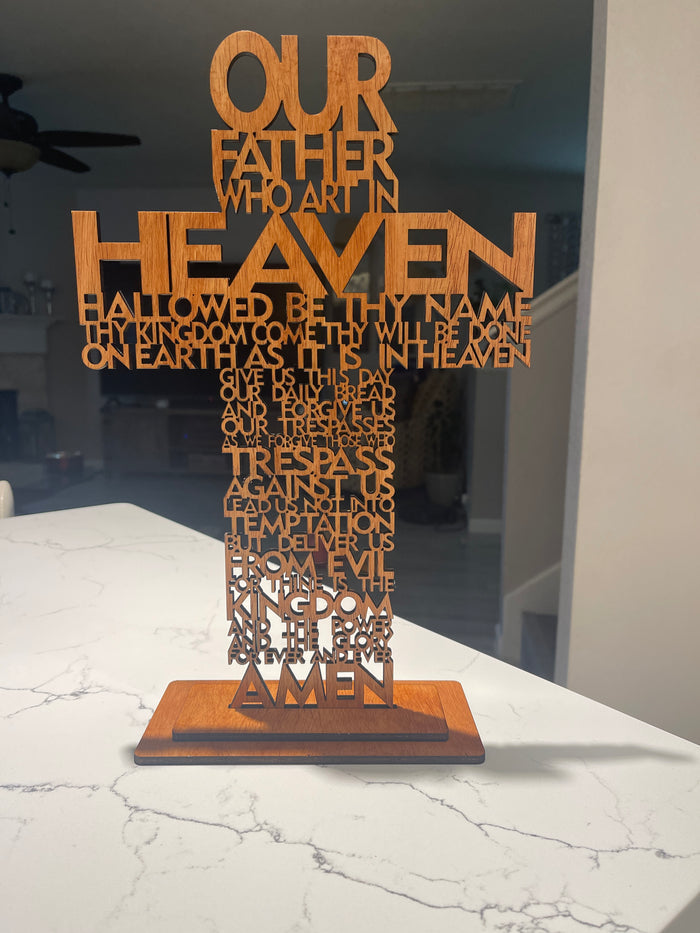 Wood Cross Gift