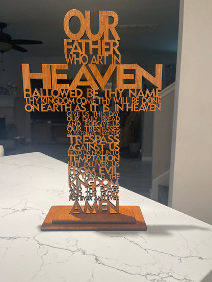 Wood Cross Gift