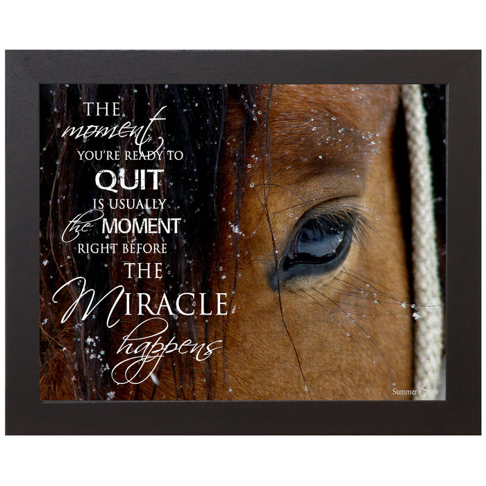 13x16  1" frame / Black