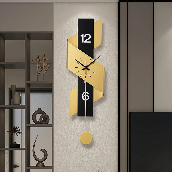 The Ribbon Wall Clock