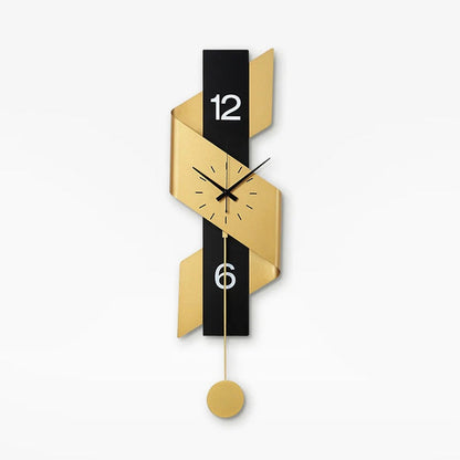 The Ribbon Wall Clock
