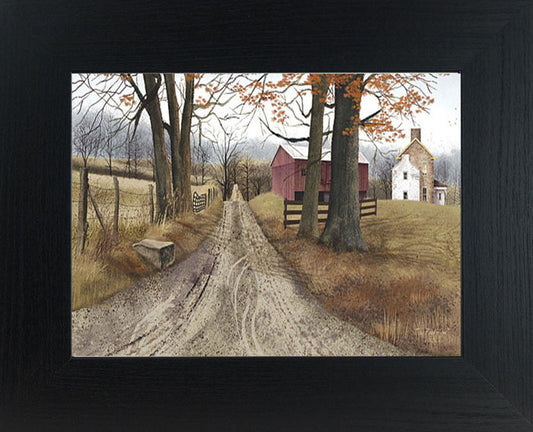 The Road Home by artist Billy Jacobs BJ143 - Summer Snow Art