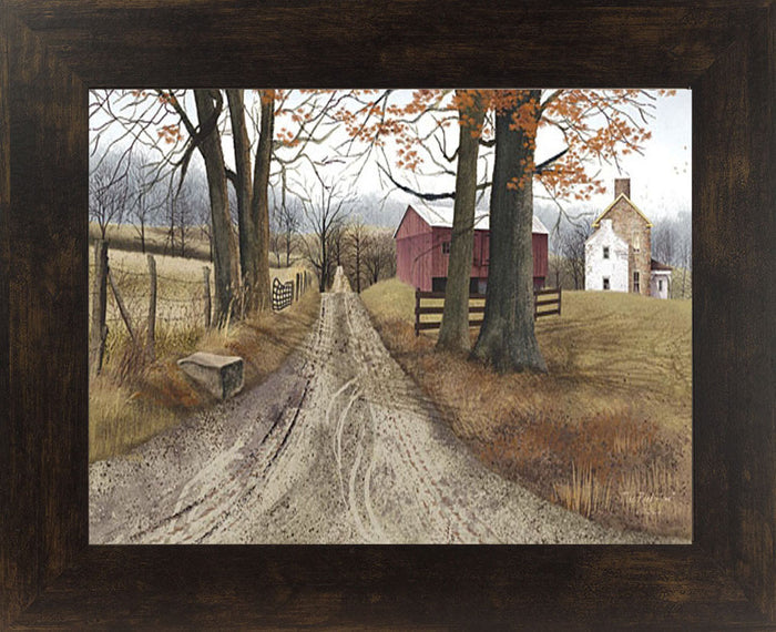 The Road Home by artist Billy Jacobs BJ143 - Summer Snow Art