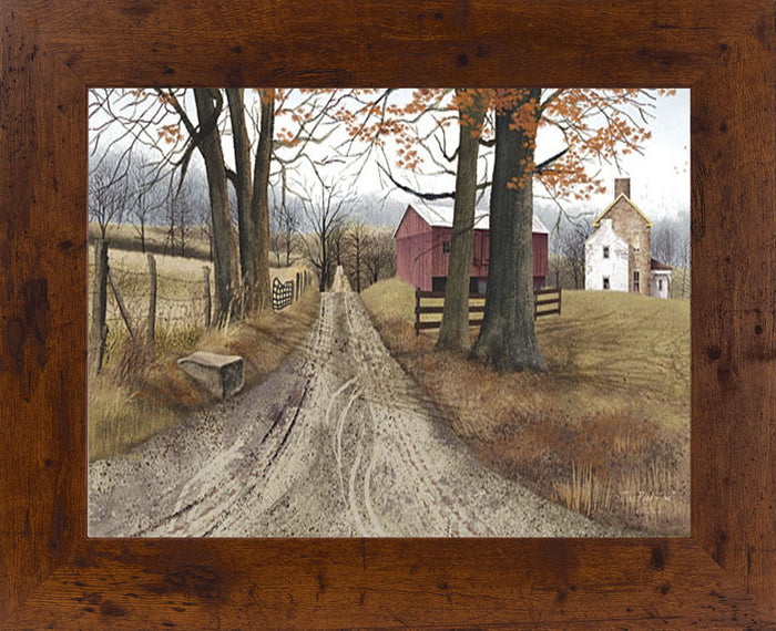 The Road Home by artist Billy Jacobs BJ143 - Summer Snow Art