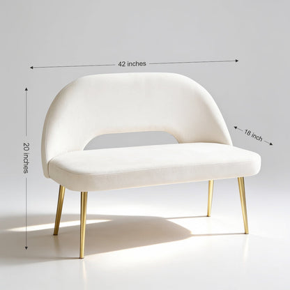 The Scoop Settee