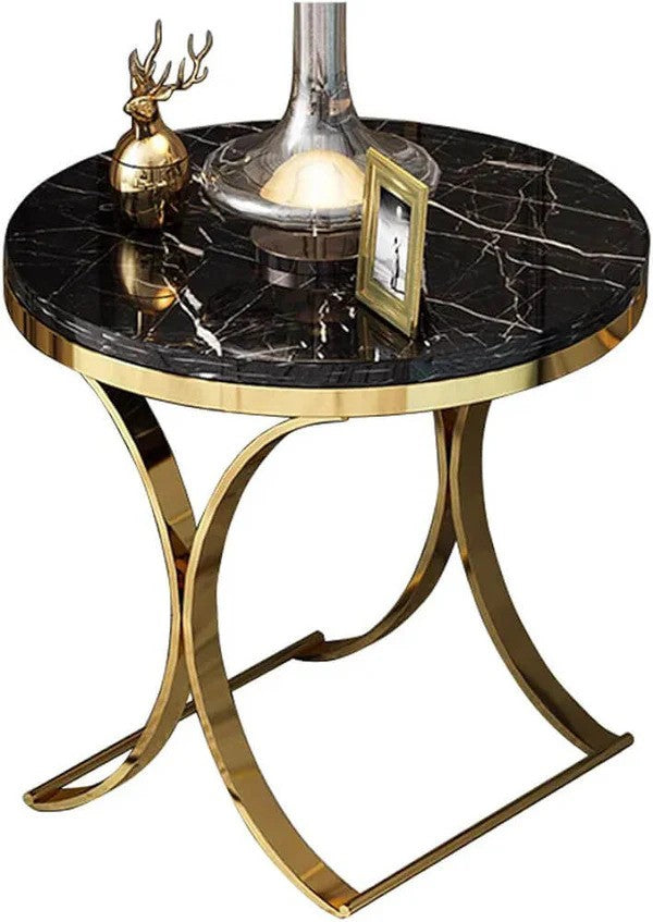 Urban Edge End Table Gold