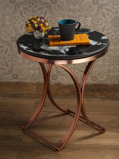 Urban Edge End Table Rose Gold