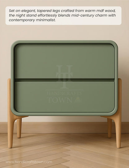 Verdon Curve Nightstand