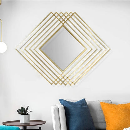 Verona Geometric Wall Mirror