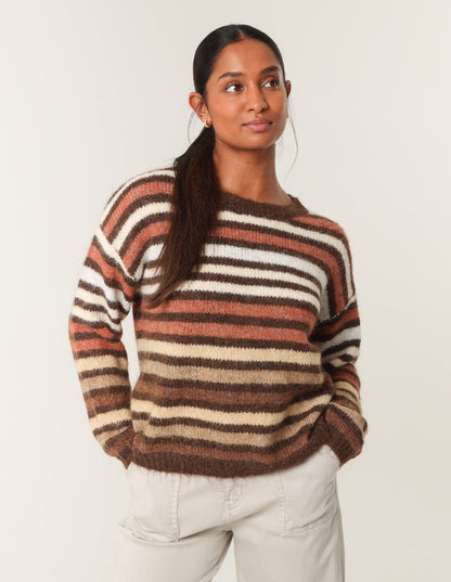 Colourful Jumper With Stripes