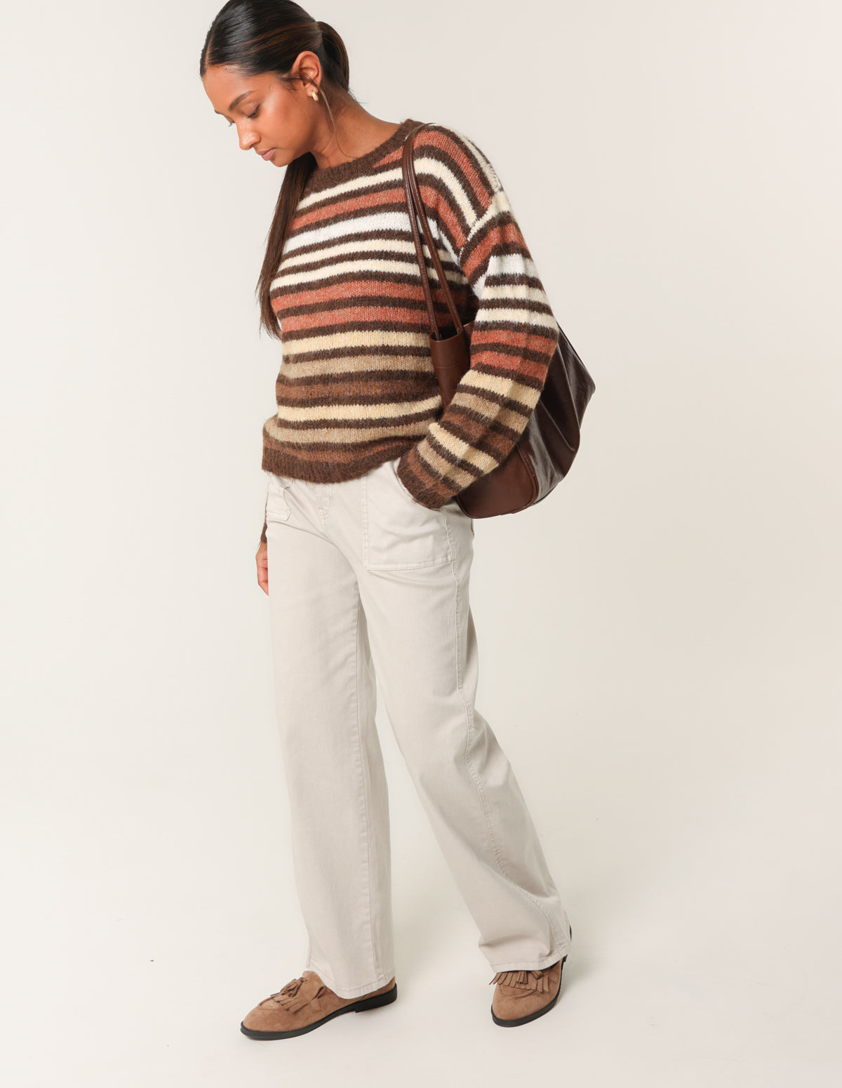 Colourful Jumper With Stripes