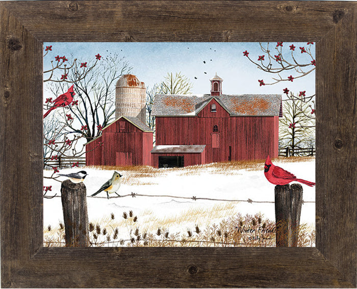 14x18  1" frame / Natural Brown